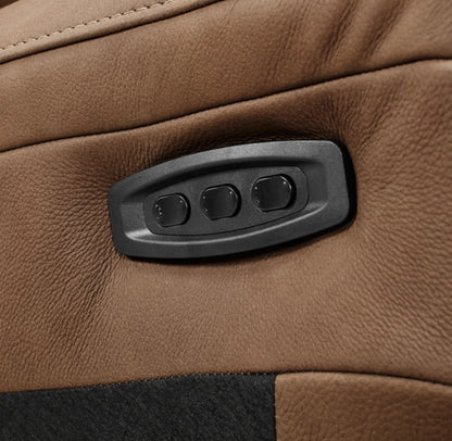 Lennon Recliner Modular Leather 4-Piece L-Sectional