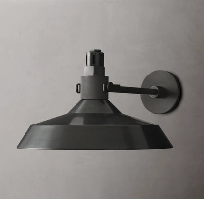 Condorcet Metal Shade Sconce