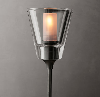 Torche De Verre Round Chandelier 70"