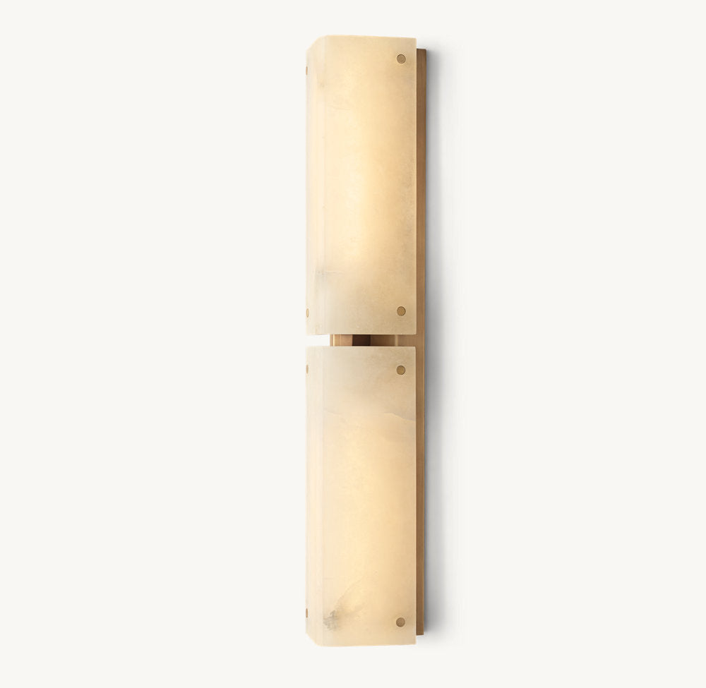 Reynard Alabaster Grand Sconce