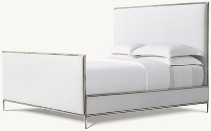 Thaddeus Fabric Panel Bed with Footboard