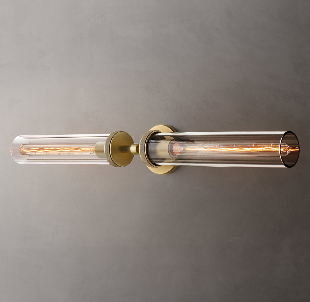 Lambeth Knurled Grand Linear Sconce