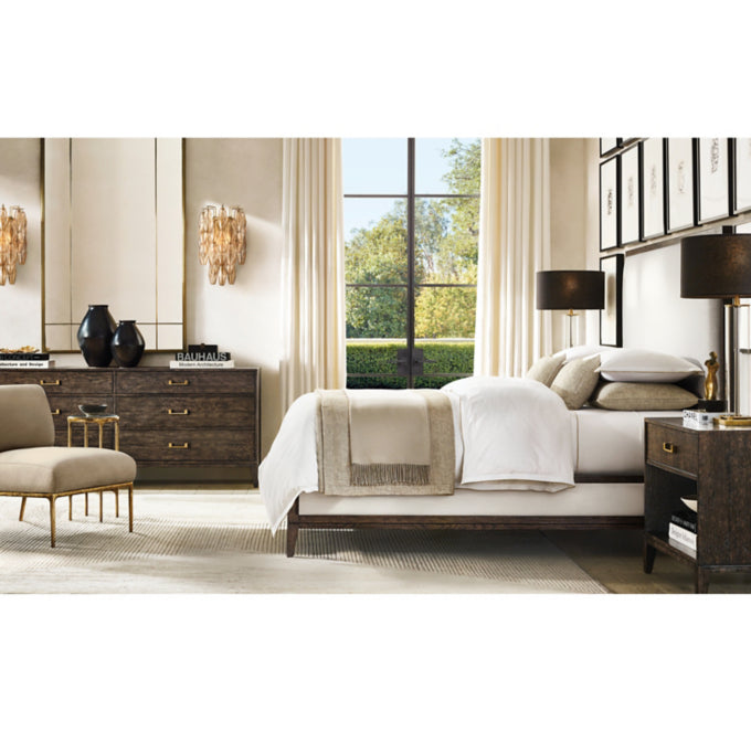 Thaddeus Leather Armless Chair