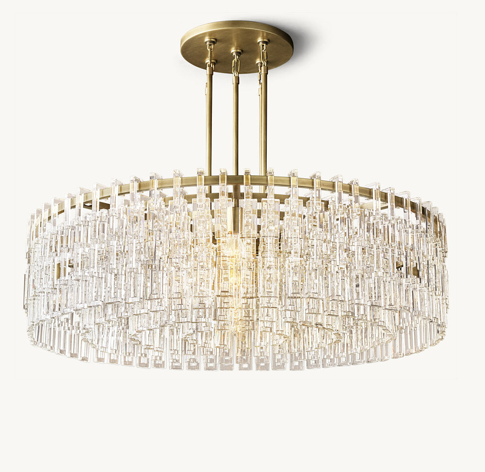 Marignan Round Chandelier 48"