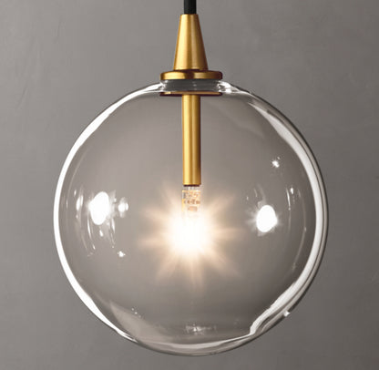 Glass Globe Mobile Pendant