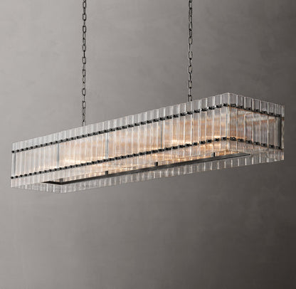 San Marco Rectangular Chandelier 72"