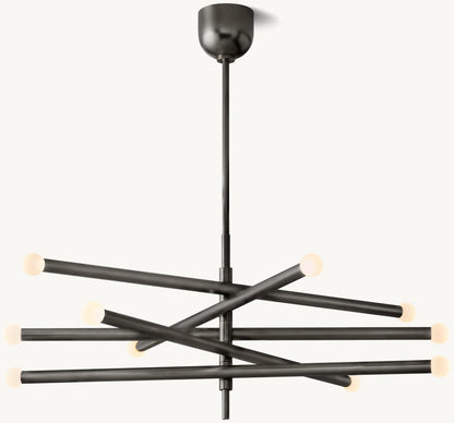 Rousseau 10-Light Mobile Orb Chandelier