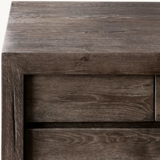 Reclaimed Oak 12-Drawer Dresser