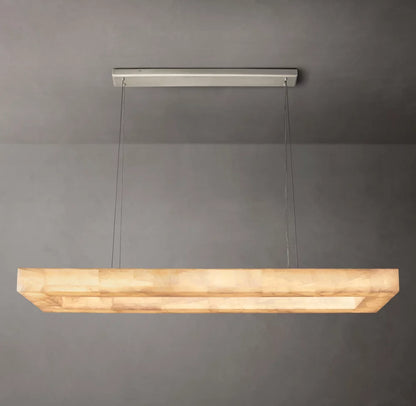 Rivage Lueur Rectangular Chandelier 54"