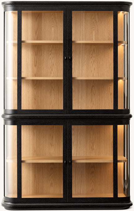 1970s French Vitrine Cabinet