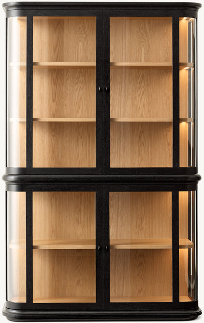 1970s French Vitrine Cabinet