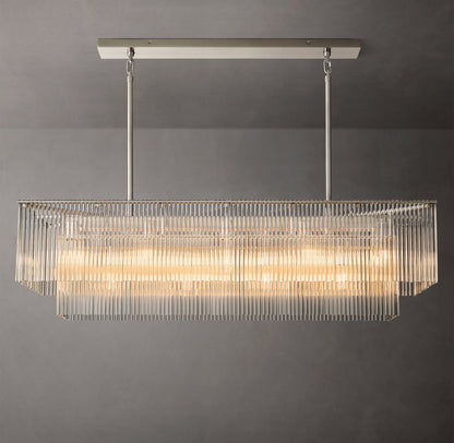 Amadeo Rectangular Chandelier 54"