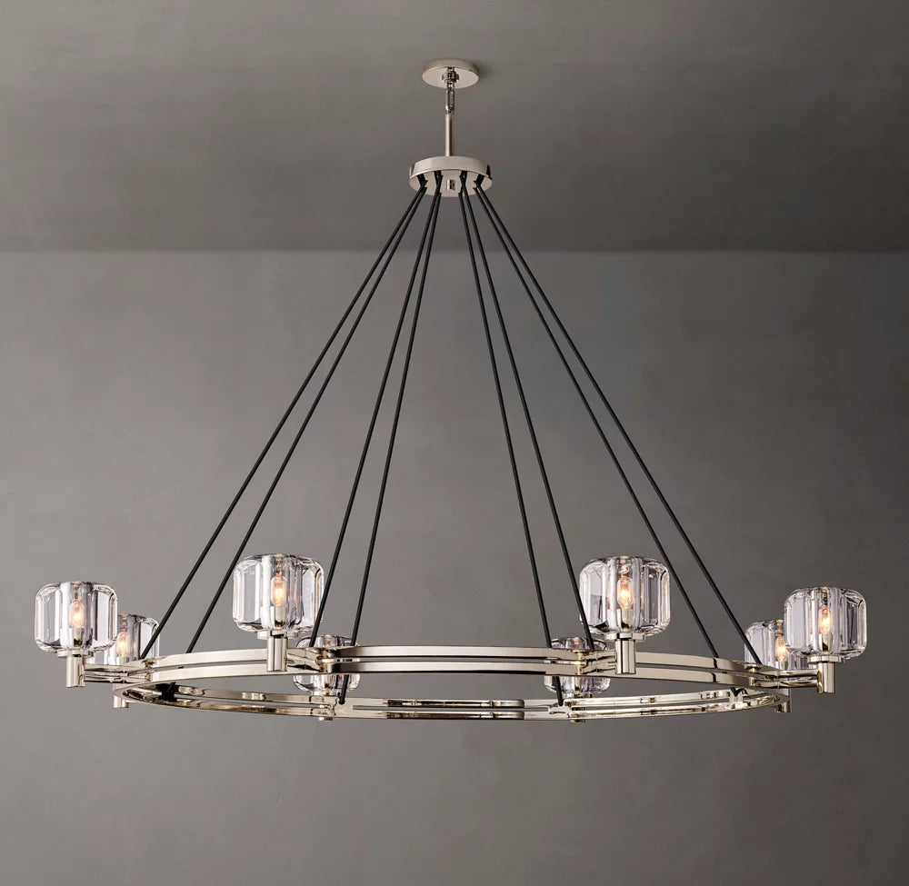 Demaret Round Chandelier 60"