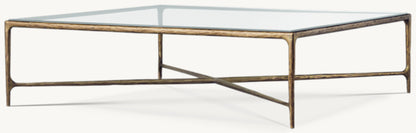 Thaddeus Glass Square Coffee Table