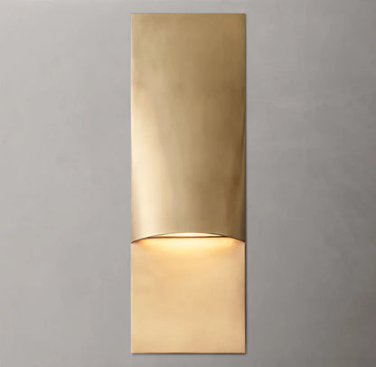 Taza Vertical Rectangular Sconce