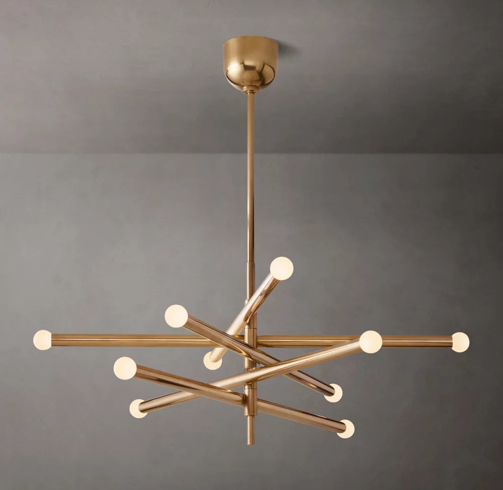 Rousseau 10-Light Mobile Orb Chandelier
