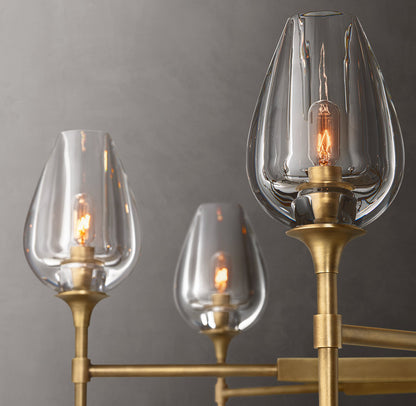 Tulip Round Chandelier 54"