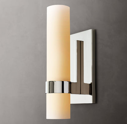 Ravelle Milk Glass Sconce