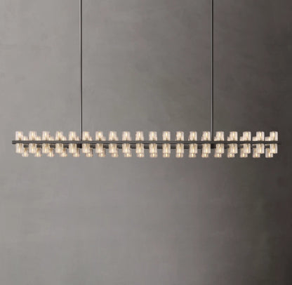 Arcachon LED Rectangular Chandelier 72"