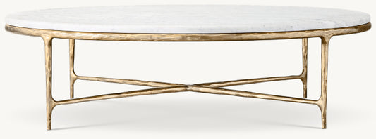 Thaddeus Marble Round Coffee Table