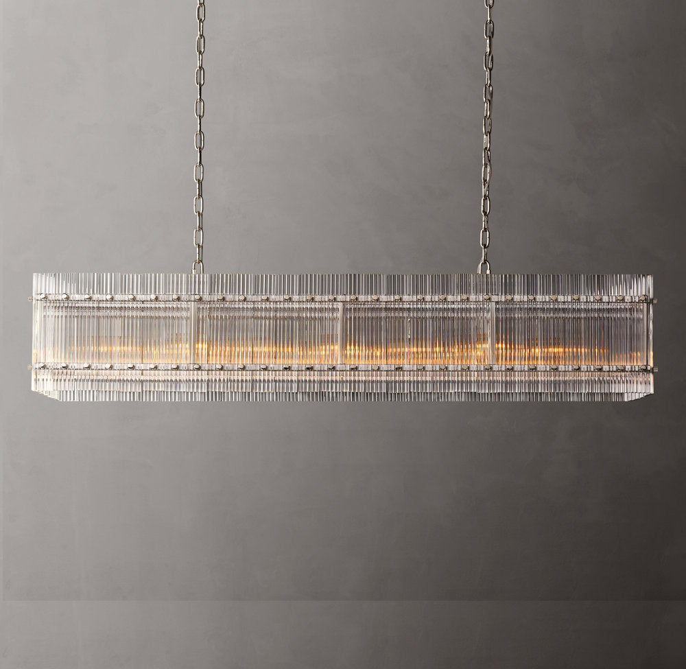 San Marco Rectangular Chandelier 54"