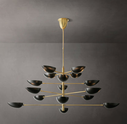 Graphic Chandelier 70"