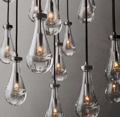 Rain Round Chandelier 60"