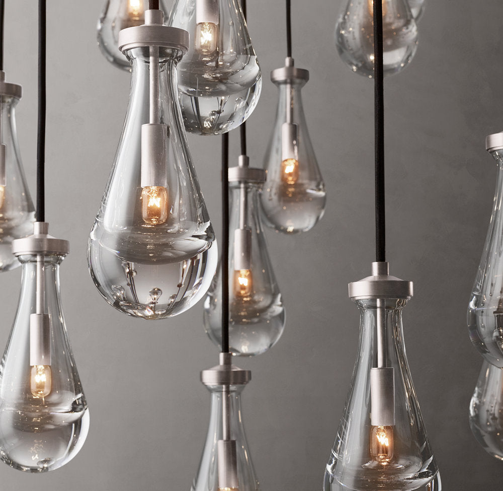 Rain Round Chandelier 60"