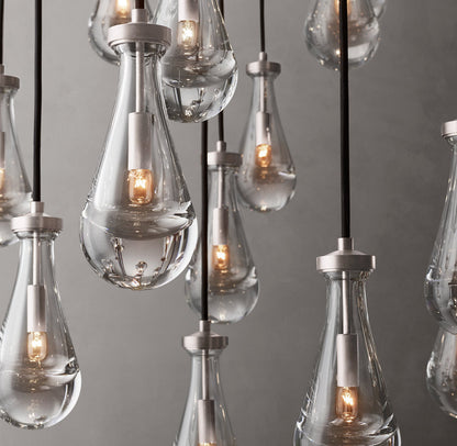 Rain Round Chandelier 60"
