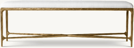 Thaddeus Fabric End-Of-Bed Bench