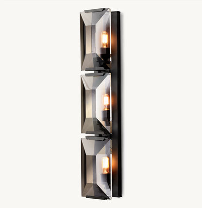 Harlow Crystal Triple Sconce