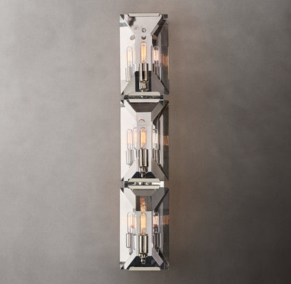 Harlow Crystal Triple Sconce