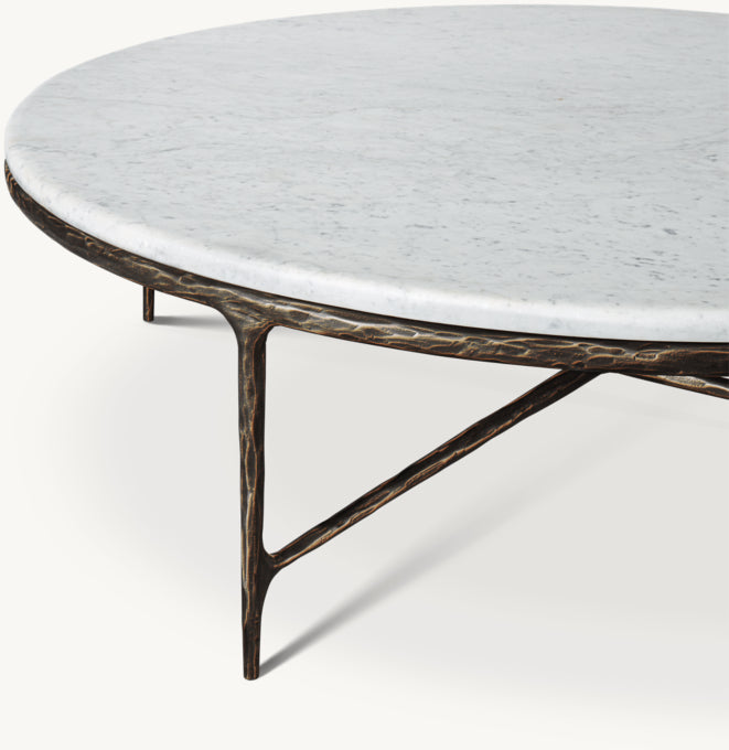 Thaddeus Marble Round Coffee Table