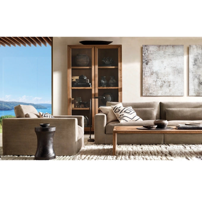 Lugano Slipcovered Modular 2-Piece Sofa