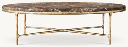 Thaddeus Marble Round Coffee Table