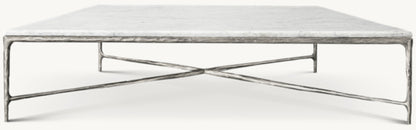 Thaddeus Marble Square Coffee Table