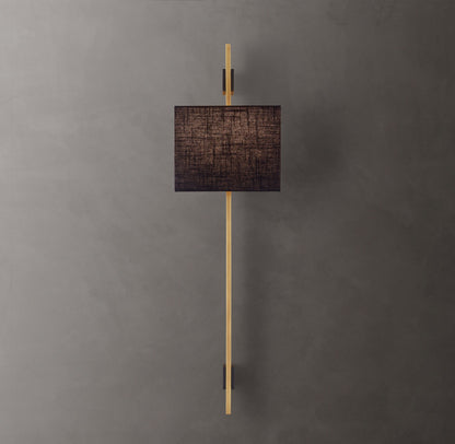 Vela Rectangular Bar Sconce - Rectangular Shade