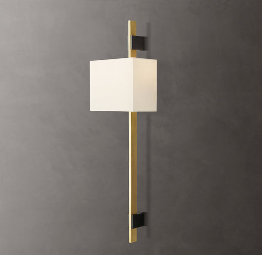 Vela Rectangular Bar Sconce - Rectangular Shade