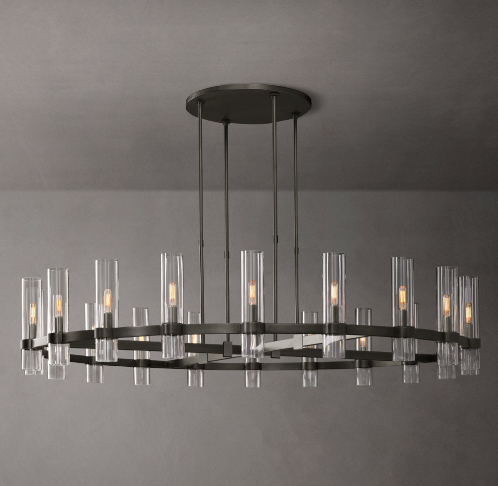 Ravelle Round Chandelier 60"