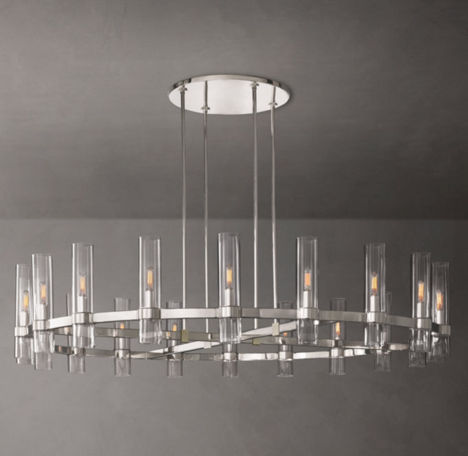 Ravelle Round Chandelier 60"