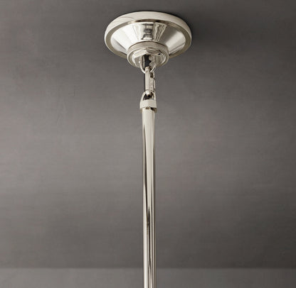 Machinist Glass Globe Pendant