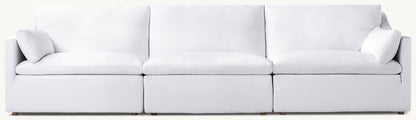 Cloud Modular Slope Arm 3-Piece Sofa