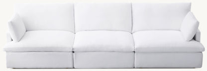 Cloud Modular Track Arm 3-Piece Sofa