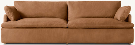 Cloud Leather Track Arm Sofa
