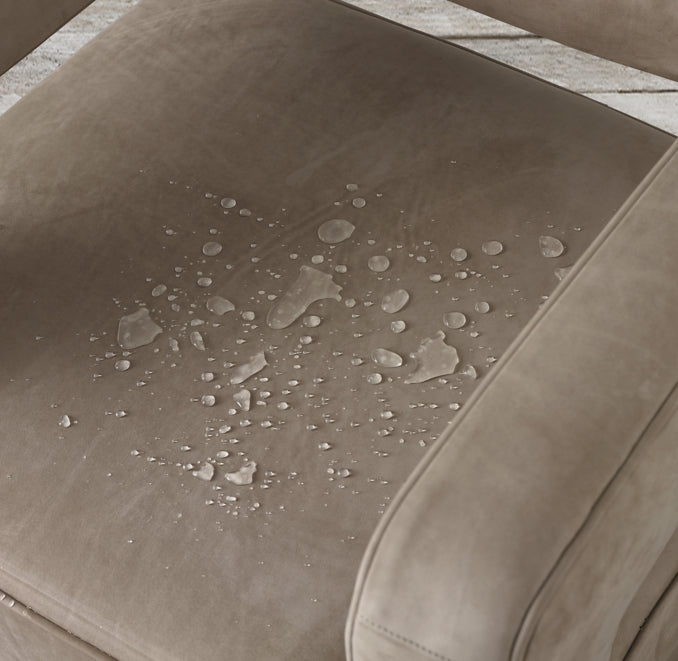 Thaddeus Track Arm Leather Chair