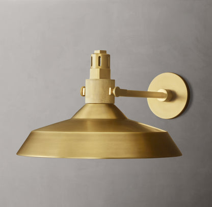 Condorcet Metal Shade Sconce