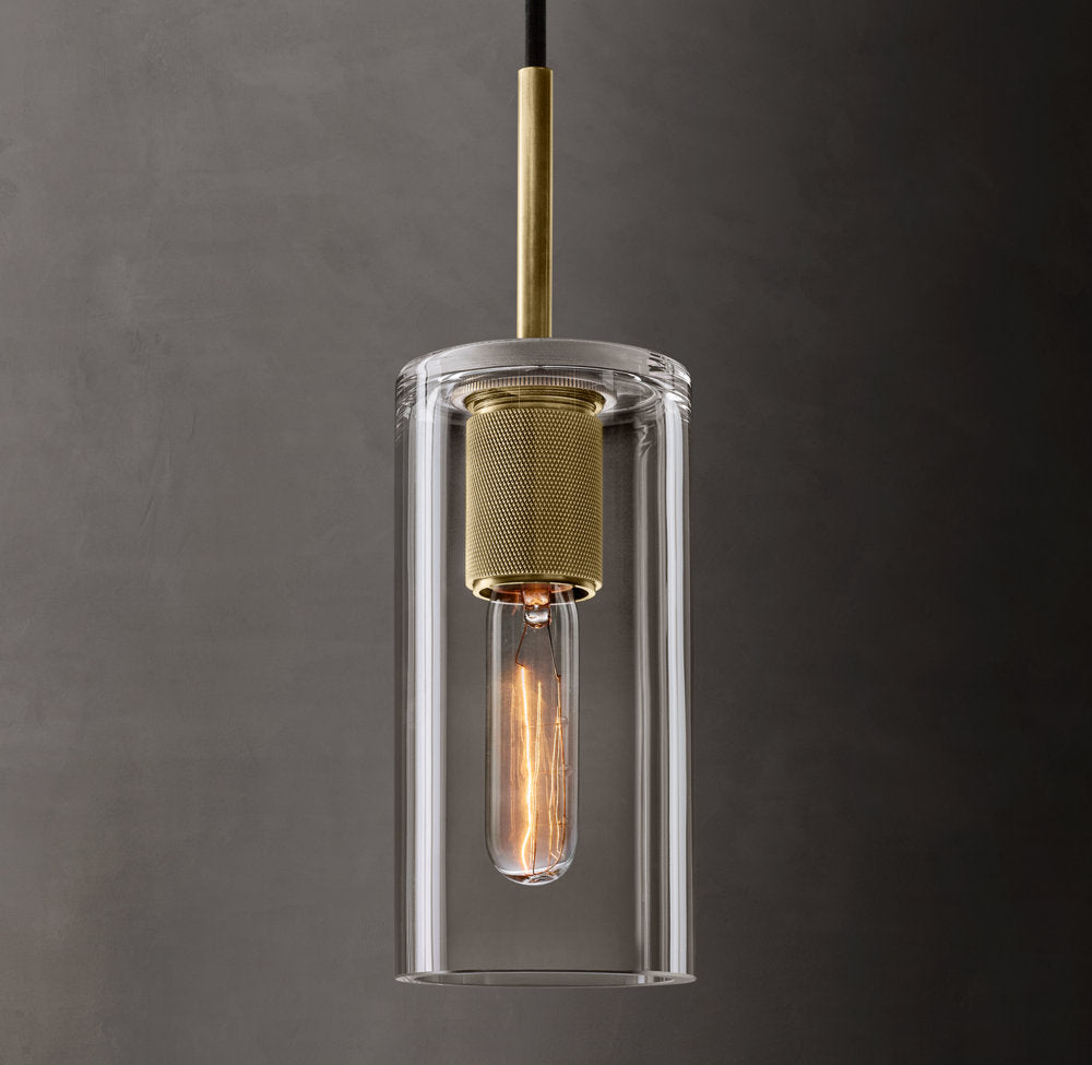 Utilitaire Cylinder Shade Pendant