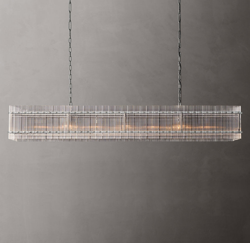 San Marco Rectangular Chandelier 72"