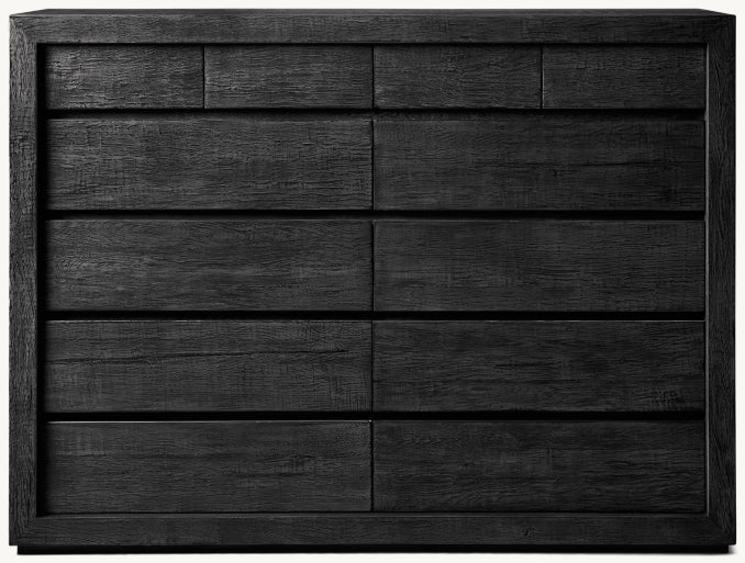 Reclaimed Oak 12-Drawer Dresser