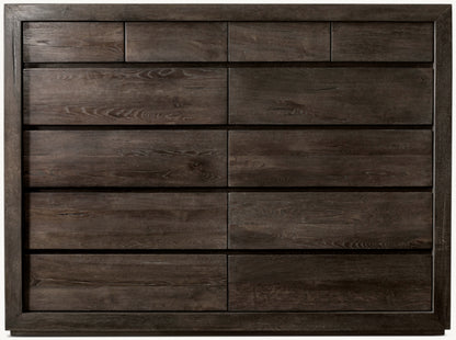 Reclaimed Oak 12-Drawer Dresser